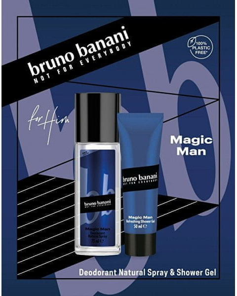 Bruno Banani Magic Man dezodorant sklo 75 ml + sprchový gél 50 ml darčeková sada
