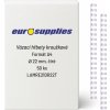 Eurosupplies plastové chrbty A4 22 mm číre 50 ks