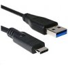 C-Tech CB-USB3C-20B USB 3.0 AM na Type-C, (AM/CM), 2m, černý