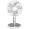 LIVEFY Desk bezdrôtový stolný ventilátor 30cm, biely