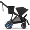 Cybex e-Gazelle S Športový kočík Moon Black Black