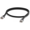 Ubiquiti UACC-Cable-Patch-Outdoor-1M-BK, Vonkajší UniFi patch kábel, 1m, Cat5e, čierny, UACC-Cable-Patch-Outdoor-1M-BK