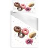 Gipetex Natural Dream 3D talianská obliečka 100% bavlna Donuts - 140x200 / 70x90 cm