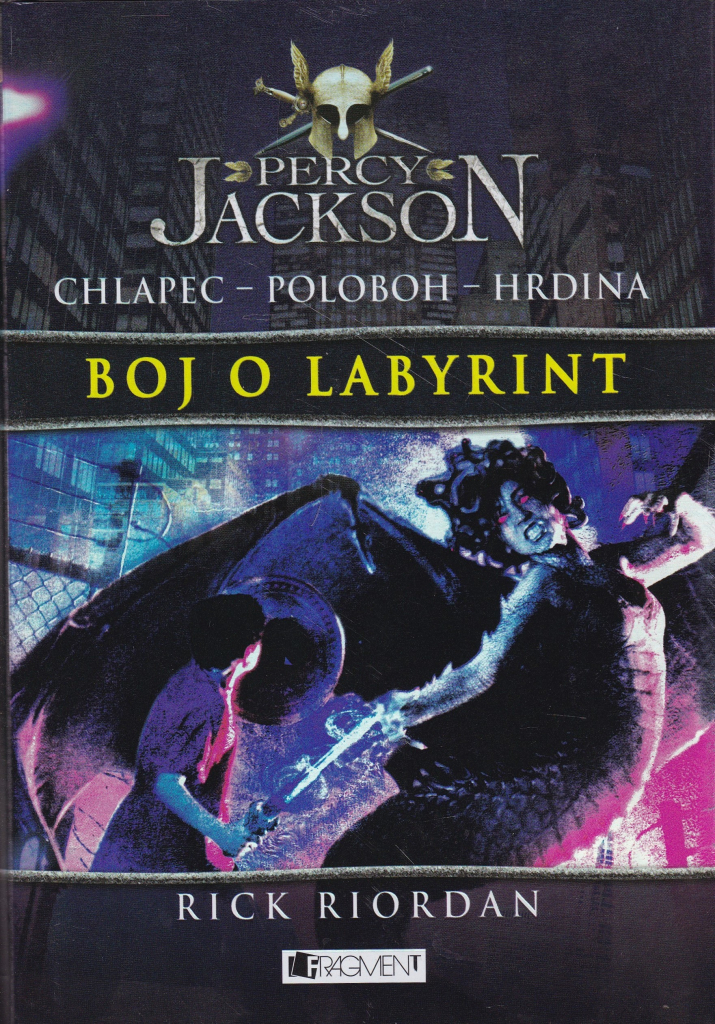 Percy Jackson Boj o labyrint Rick Riordan SK