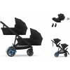 CYBEX e-Gazelle S Lux + Gazelle S Cot S Twin Travel Set Cloud G Plus i-Size moon black 2025