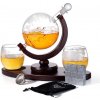 Darčeková sada na Whiskey poháre, decanter 850ML s kameňmi na chladenie