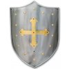 Marto Nerezový erbovní štít Templář se zlatým křížem