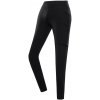 Alpine Pro Gerwa 2 Dámske rýchloschnúce outdoorové legíny LPAE728 čierna S