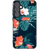 Picasee silikónový čierny obal pre Samsung Galaxy A55 5G A556B - Monstera Color