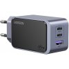 UGREEN Nexode Air Rýchla nabíjačka sieťová 65W USB + 2x USB-C PD QC šedá (35042)