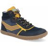 Barefoot členkové topánky Koel Danish Nappa Blue modré