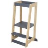 roba Learning Tower Bicolor 2025 Anthracite/Bamboo učiaca veža
