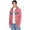 GAP Logo GAP French Terry Zip Washed Red XL