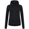 Celozapínacia dámska funkčná mikina Rogelli TRAINING 2.0 s kapucňou, čierna XL