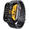 Kronus KR57, inteligentné hodinky, kovový remienok, čierne KR57 metal black