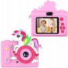 Digitálny fotoaparát XREC H05 40MP Kamera 1080p pre deti Deti Hry Jednorožec
