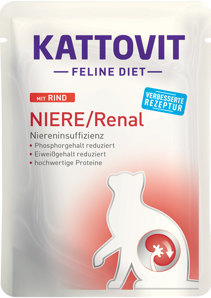 Kattovit Renal hovädzie 24 x 85 g