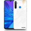 Picasee silikónový čierny obal pre Realme 5 - White