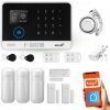 Bezdrôtový GSM + WiFi alarm s aplikáciou TUYA, sada, KOSTOR SAD004B