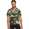 Pánske bežecké tričko Nike, NK DF MILER TOP SS CAMO Khaki XL