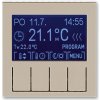 ABB, s.r.o. Levit - 3292H-A10301 18 - Termostat digitálny-ovládacia jednotka - macchiato/biela