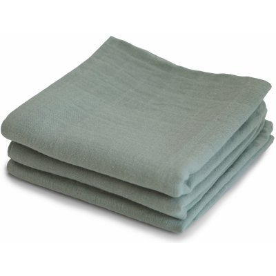 Mushie mušelínové plienky z organickej bavlny 3ks Varianta: Sage