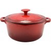 Perfect Home Liatinový hrniec so smaltovaným povrchom 4,2L 26cm Red 10566