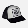 Šiltovka Real Madrid bielo-čierna so sieťkou