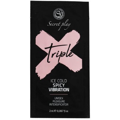 Secret Play Triple X Unisex Pleasure Enhancer Gel 2ml