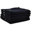 Bavlnené uteráky Subrina Professional 90 x 50 cm, čierne - 5 ks (472924)