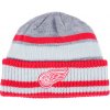 adidas Detroit Red Wings zimná čiapka NHL Heathered grey beanie