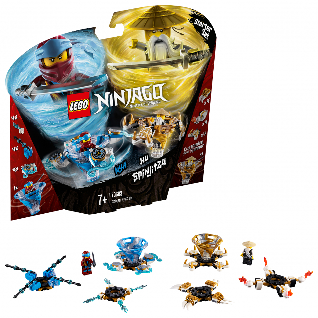 LEGO® NINJAGO® 70663 Spinjitzu Nya a Wu od 23,92 € - Heureka.sk