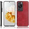 Gumený kryt Sewing na Huawei P60 Pro - Červená