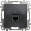 Schneider Electric Slovakia spol. s r.o. Sedna Design - SDD114451 - Dátová zásuvka 1xRJ45 kat. 5e UTP - Antracit