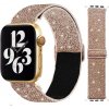 Trblietavý elastický remienok pre Apple Watch (38/40 /41/42 mm) Farva: Zlatá