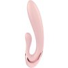Satisfyer - Pearl Bunny 3 rotačný perlový zajačikov vibrátor (ružový)