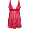 Babydoll Lacelove a tangá XS/S Obsessive