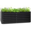 Blumfeldt High Grow Straight, vyvýšený záhon, 200 x 60 x 100 cm, 1200 l, oceľ (GDMB4-HighGro-200-AN)
