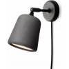 New Works Nástenná lampa Material Wall Lamp, dark grey concrete 20157