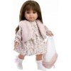 Llorens 53546 SARA realistická s mäkkým látkovým telom 35 cm