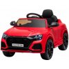 JOKO Elektrické autíčko Audi RS Q8, penové kolesá, kožené sedadlo, červené