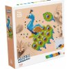 Plus-Plus Skladaj podľa čísel Páv 800 ks