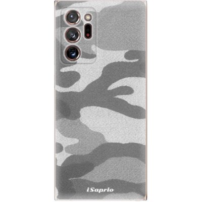 Púzdro iSaprio - Gray Camuflage 02 - Samsung Galaxy Note 20 Ultra
