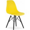 Stolička OSAKA žltá / nohy čierne x 1 9401 80 00 00