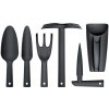 PROSPERPLAST Náradie sada 6ks RESPANA GARDENING TOOLS SET INWN01-S411 čierne plastové