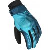 Dámské rukavice Macna Crew RTX black/blue/aqua lady gloves vel. XL