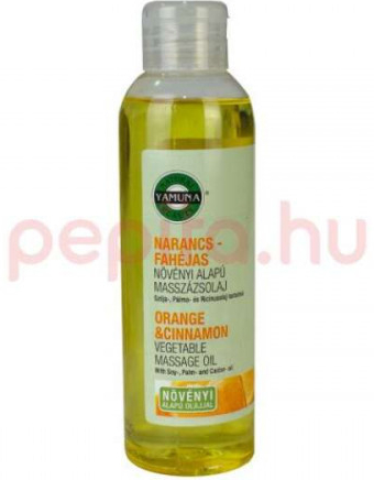 Yamuna pomaranč-škorica rastlinný masážny olej 250 ml