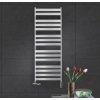 Zehnder Zeta - Radiátor 1274x500 mm, pre elektrickú prevádzku, Musa Eco, chróm ZETCE-120-050/MQ