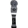 Callaway Pom Pom Driver Headcover Black/White/Grey