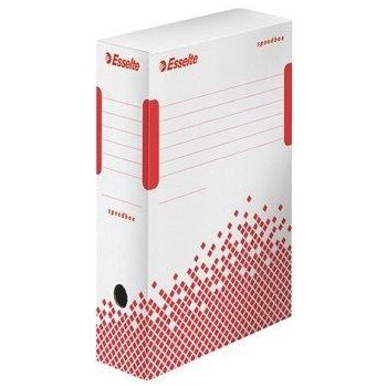 Esselte Speedbox archívny box recyklovaný biely A4 100 mm